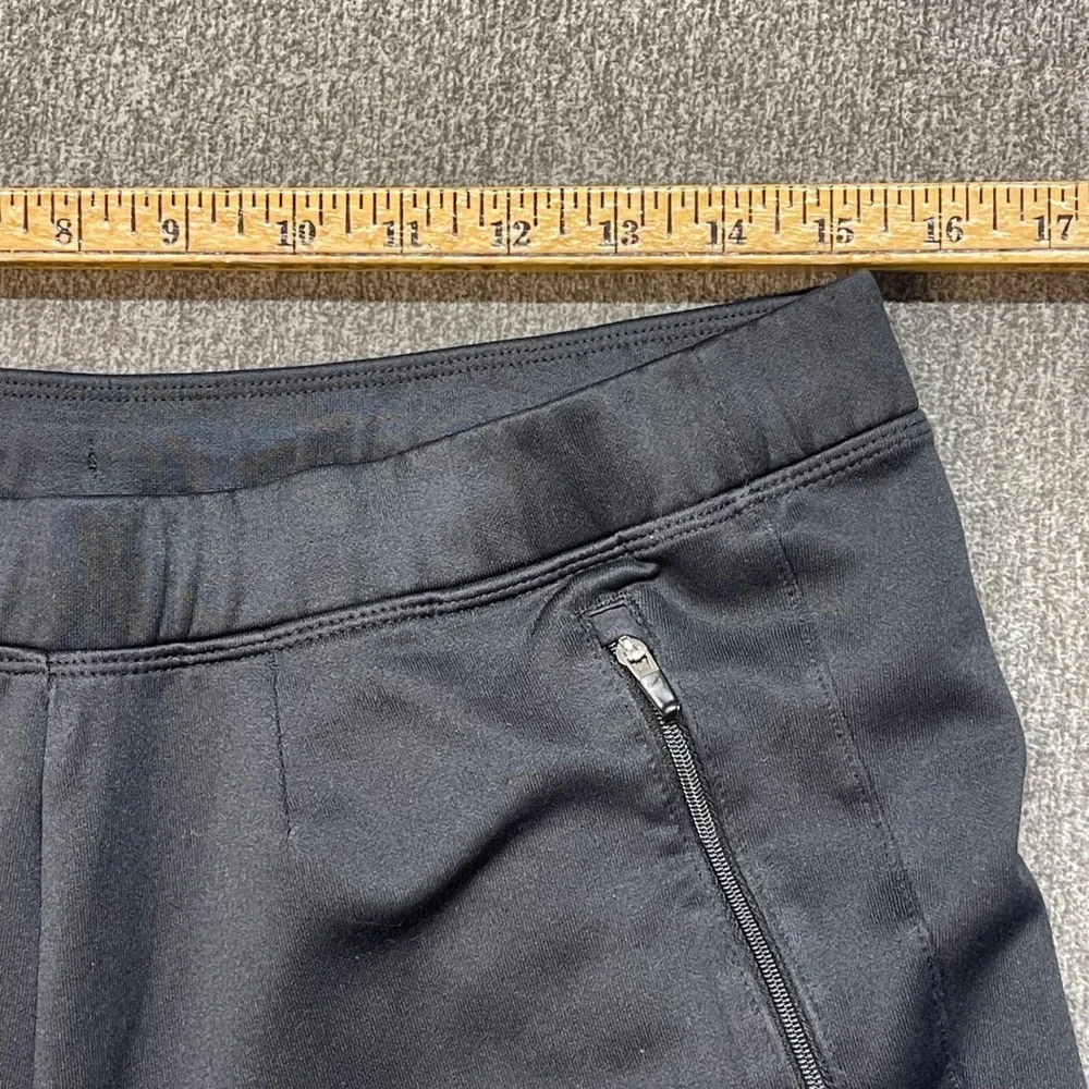 Nike Running Dri-FIT Pants Mens Large Black Zipper Pockets Ankle Zip Joggers‎ L